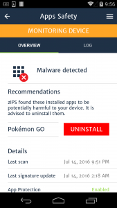 Pokemongo malware