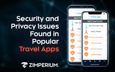 Security and Privacy Issues Found in Popular Travel Apps