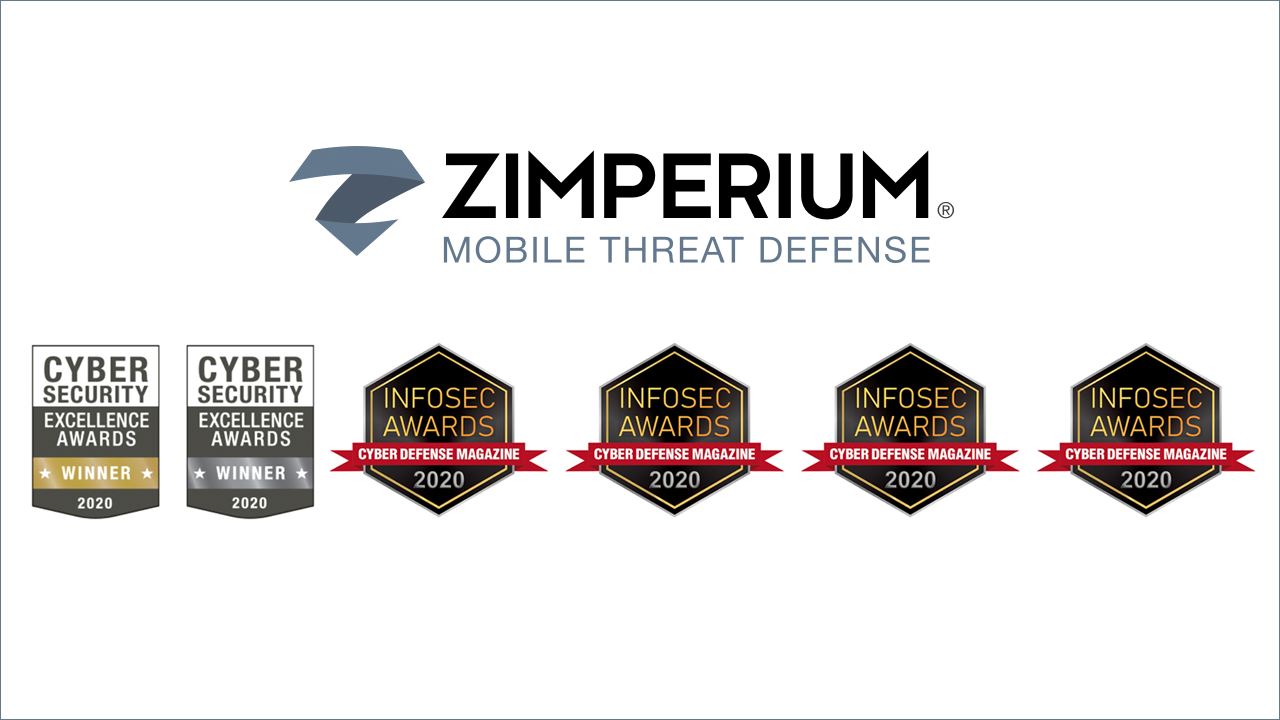 Zimperium Wins Multiple Cybersecurity Awards at RSA
