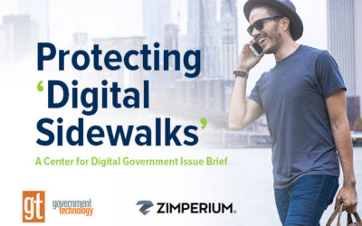 Center for Digital Government Issue Brief Protecting Digital Sidewalks