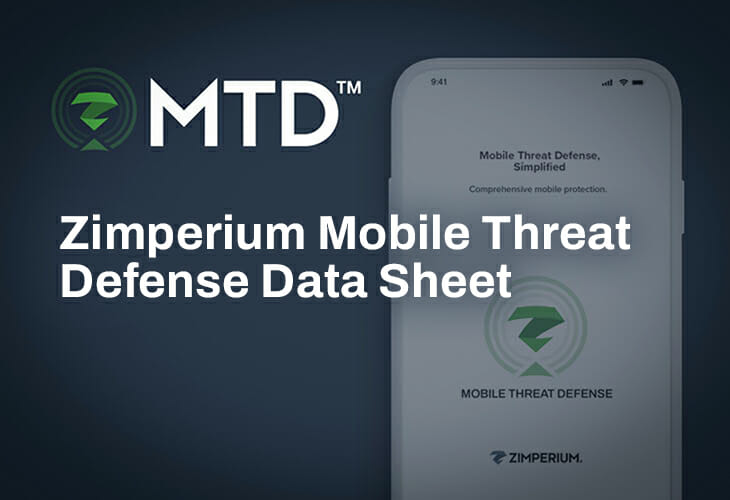 Zimperium Mobile Threat Defense (MTD) - formerly known as zIPS - is an advanced mobile threat defense solution for enterprises, providing persistent, on-device protection to Android and iOS-powered mobile endpoints.